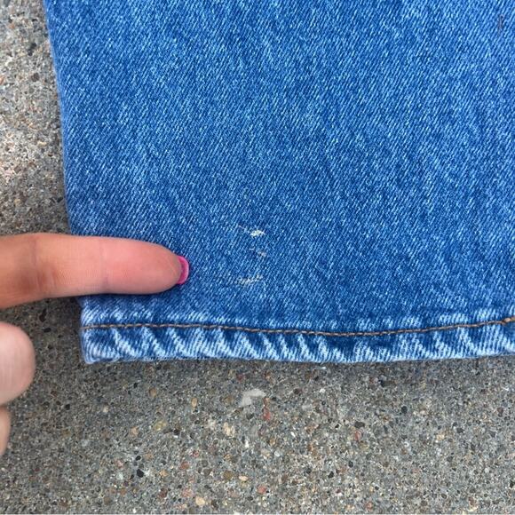 Vintage 80s Levi’s 501 button fly women’s jeans Tag 9 Fits size 25 - Picture 6 of 11